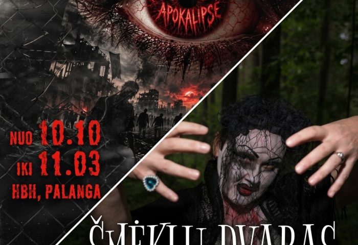 In October, discover the two spookiest amusement parks in Kretinga District!